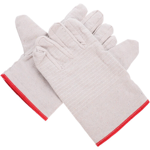 4Pares Guantes Duraderos De Doble Capa Para Protección 2