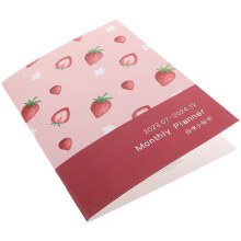 2Ud Planner Diario Rosa Duradero Para Notas Y Planificación