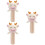 3Pièces Jouet Mobile Bébé En Peluche Et 7