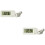 2Pièces Thermomètres Pour Lézard Reptiles LCD 6