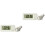 2Pièces Thermomètres Pour Lézard Reptiles LCD 4