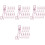 40Pièces Crochets À Pince Acier Inoxydable Rose Usage Maison 5