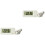 2Pièces Thermomètres Pour Lézard Reptiles LCD 3