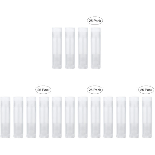 4Pièces Tubes Caps Blancs Pour Voyage 1