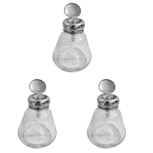 3Pièces Bouteilles Transparentes Longue Pour Liquide 1