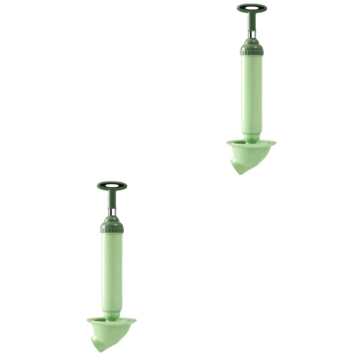 2Pièces Ventouse Pour Évier Salle De Bain Vert Clair Haute 2