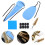 2Ensembles Tissu Nettoyage Bleu Multi-Instruments Flûte Saxophone 11