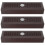 3Pièces Sac Harmonica Noir Compact, Protection Et Transport Facile 8