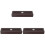 3Pièces Sac Harmonica Noir Compact, Protection Et Transport Facile 2