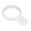 4 Pack Silicone Tennis Grip Trainer for Racket Practice White 5