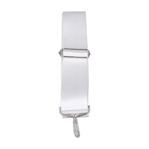 Tennis Net Height Support Strap Adjustable Stainless Steel Buckle White 2