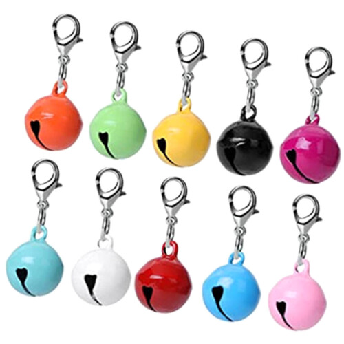 30Pièces Mini En Métal Pour Colliers De Chats 2