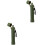 2Pièces Purificateur Portable Vert Olive Compact Pour Usage Extérieur 6