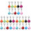30Pièces Mini En Métal Pour Colliers De Chats 4