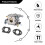 Carburetor for McCulloch  Cat 335 435 440 Chainsaw WT Type 3