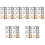 30Ensembles Boucles De Taille Ajustables Métal Multicolores Pour Jean 3