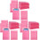 90Pièces Bulles Roses Protectrices Pour Expéditions Variées 2