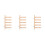 3Pièces Escalier Mural Chat Bois Beige Design Élégant Pour Intérieur 6