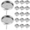 100Pz Base Argento Per Fai Da Te Design 1