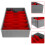 2Pièces Support De Monnaie Plastique Multi Compartiments Pour Commerce 11