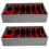 2Pièces Support De Monnaie Plastique Multi Compartiments Pour Commerce 7