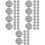 100Pz Base Argento Per Fai Da Te Design 8