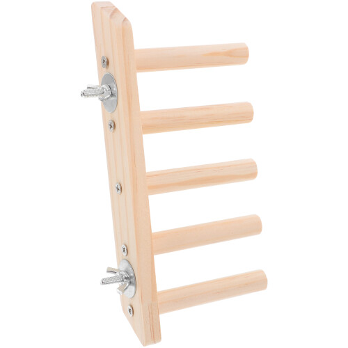 3Pièces Escalier Mural Chat Bois Beige Design Élégant Pour Intérieur 2