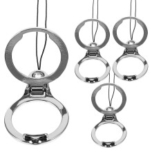 8Pz Accessorio Telefono Argento Con Antismarrimento