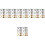 30Ensembles Boucles De Taille Ajustables Métal Multicolores Pour Jean 4