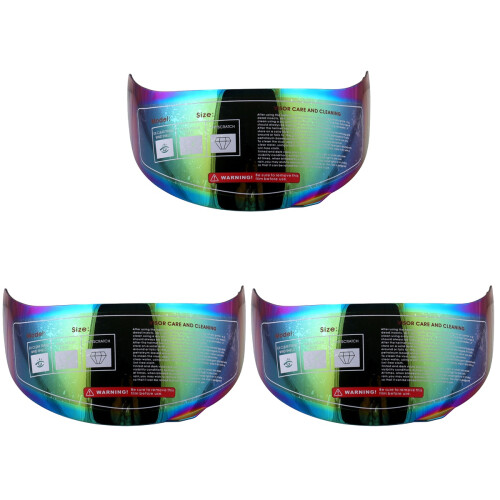 3Pièces Visiere Casque Pièce Anti-Éblouissement Durable 1