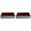 2Pièces Support De Monnaie Plastique Multi Compartiments Pour Commerce 4