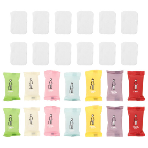 280Pz Salviette Compresse Monouso Per Viso E Corpo Multiuso Viaggio