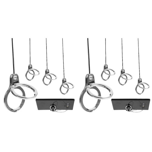 8Pz Accessorio Telefono Argento Con Antismarrimento 1