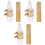3Set Set Sax Alto Colorato E Per Strumento 6