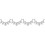 4Pz Toppe Rhinestone Argento Per Abbigliamento E Borse DIY Con Ferro 6