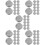100Pz Base Argento Per Fai Da Te Design 9