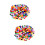 2000Pièces Accessoires Boules Peluche Élastiques DIY Couleurs Variées 7