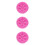 3Pz Stampo Silicone Rosa Fiocco Neve Per Dolci Da Te E Biscotti 7