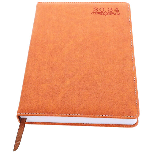 3Pz Planner Mensile Portatile Arancione Per Studio E Lavoro