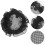 8Pièces Filet Noir Confortable Chignon Pour Filles 10