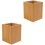2Pz Porta E Penne in Bamboo Materiale Sicuro E 5