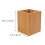 2Pz Porta E Penne in Bamboo Materiale Sicuro E 10