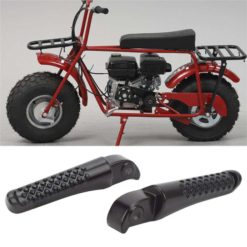 Motorcycle Footrest Support Holder For Coleman Bt200x Ct100u 2Pcs Black 4661370049479
