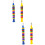 4Pièces Instrument Enfant Plastique Usage Amusant 7