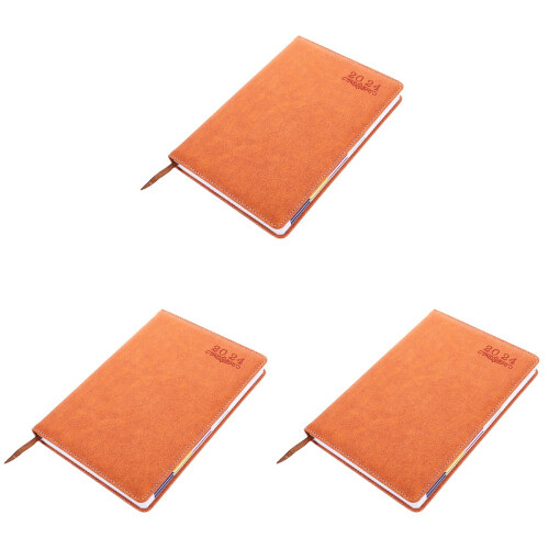 3Pz Planner Mensile Portatile Arancione Per Studio E Lavoro 2
