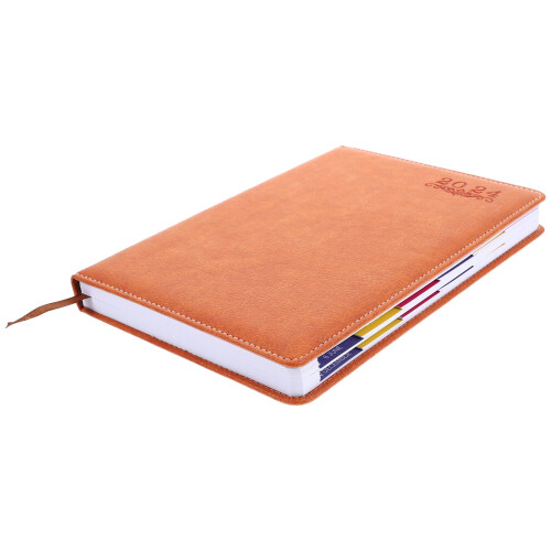 3Pz Planner Mensile Portatile Arancione Per Studio E Lavoro 1