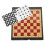 4Ensembles Jeu D'échecs Pliable Plastique PVC Enfant 3