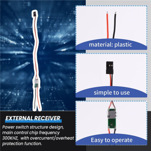 Receiver Power Supply 5V/3A Brushless ESC External Type BEC UBEC Support 2-6S 1