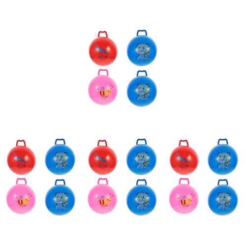 16Pièces Balles En PVC Sécurisées Multicolores 1