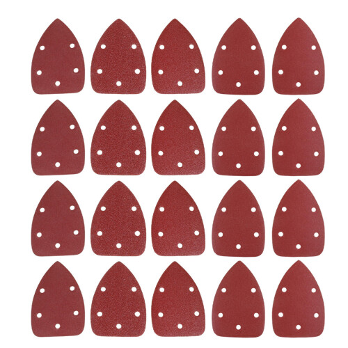 50Pièces Papier Abrasif Résistant Pour